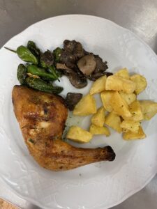 1/4 Pollo a la brasa