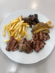 PLUMA DE CERDO A LA BRASA